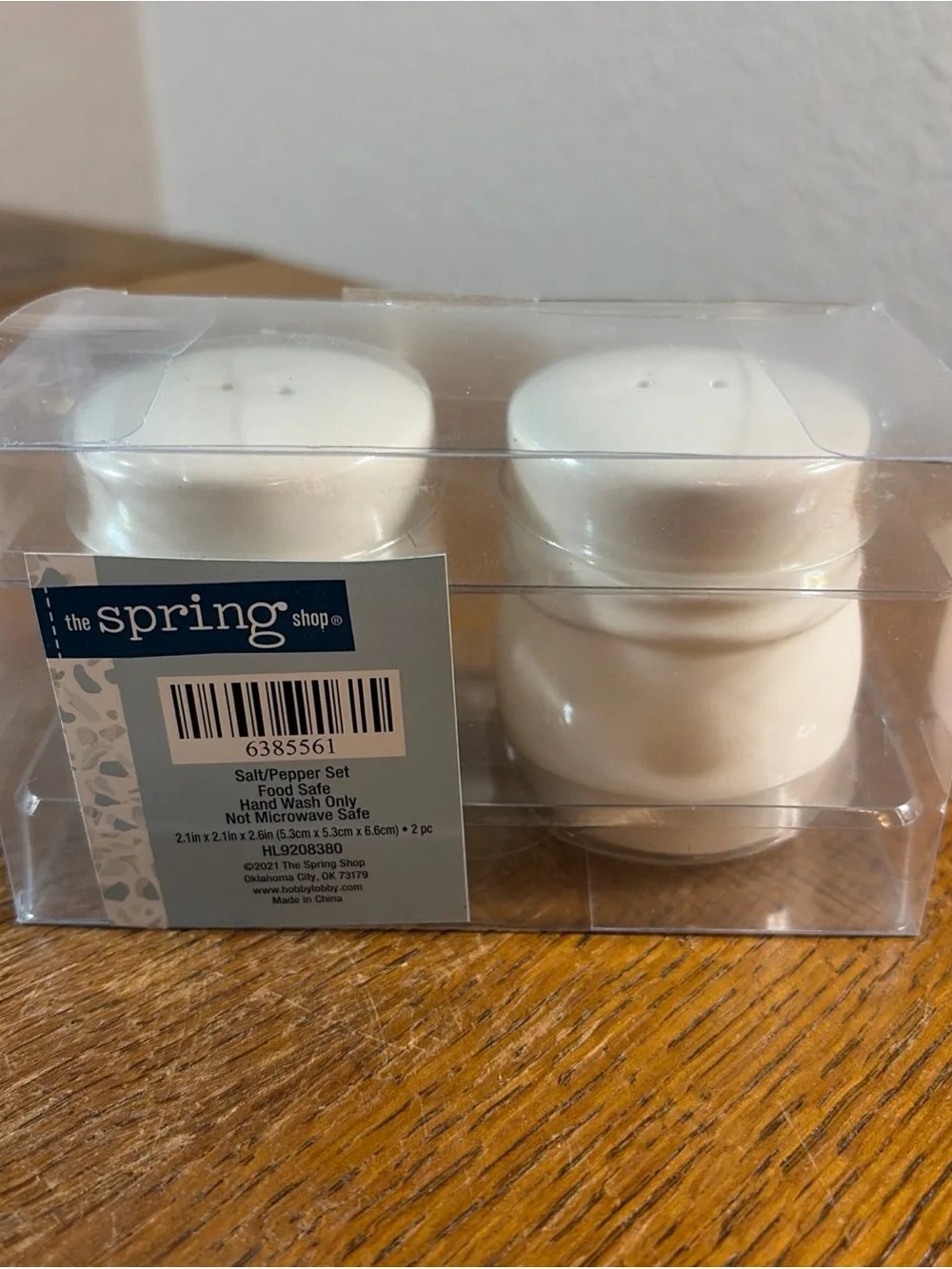 Hobby Lobby Bow Salt & Pepper Shakers